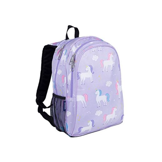 Wildkin Children's Purple Unicorn Backpack Mochila infantil, 41 cm, 3.5 liters, Morado