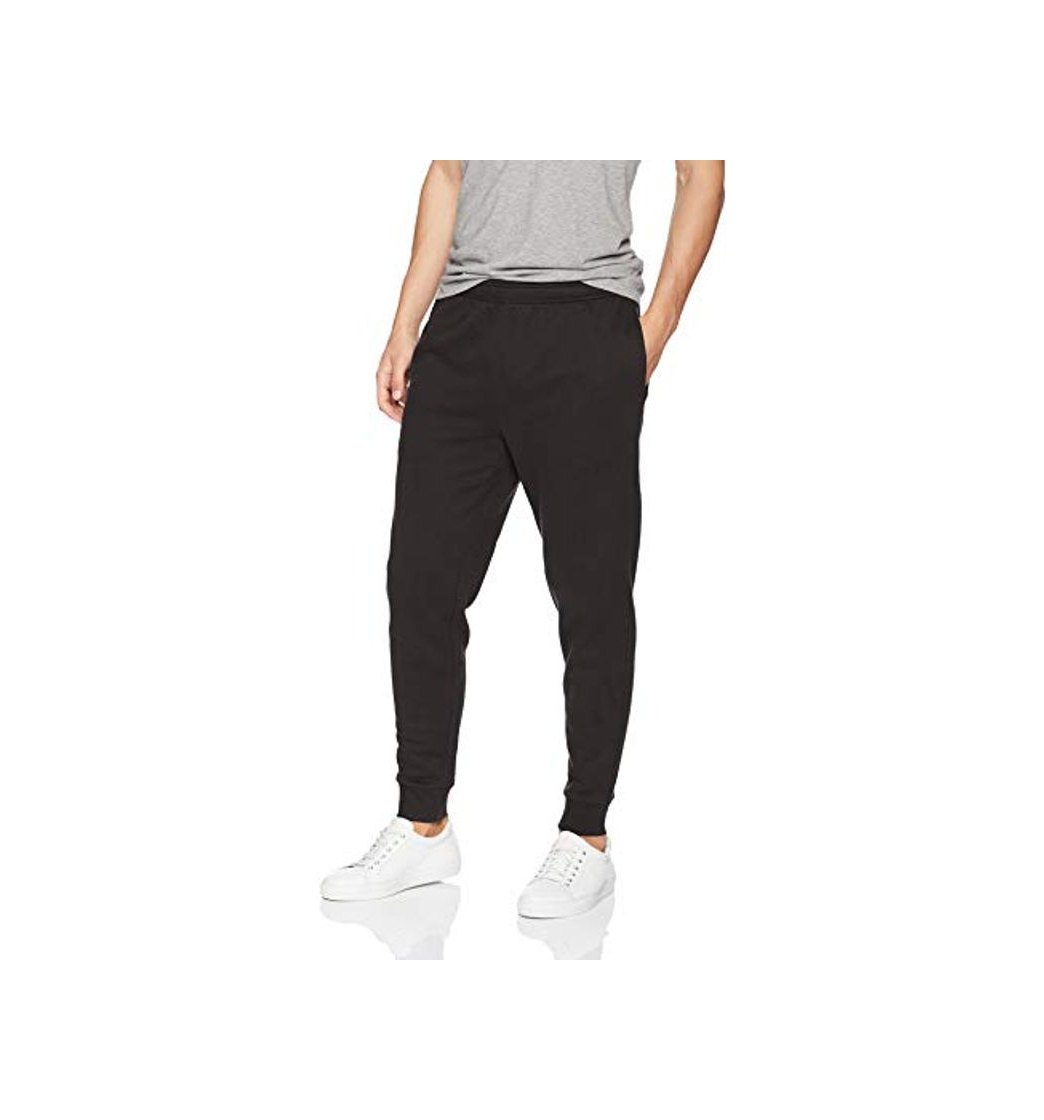 Product Amazon Essentials – Pantalón de chándal de forro polar para hombre, Negro