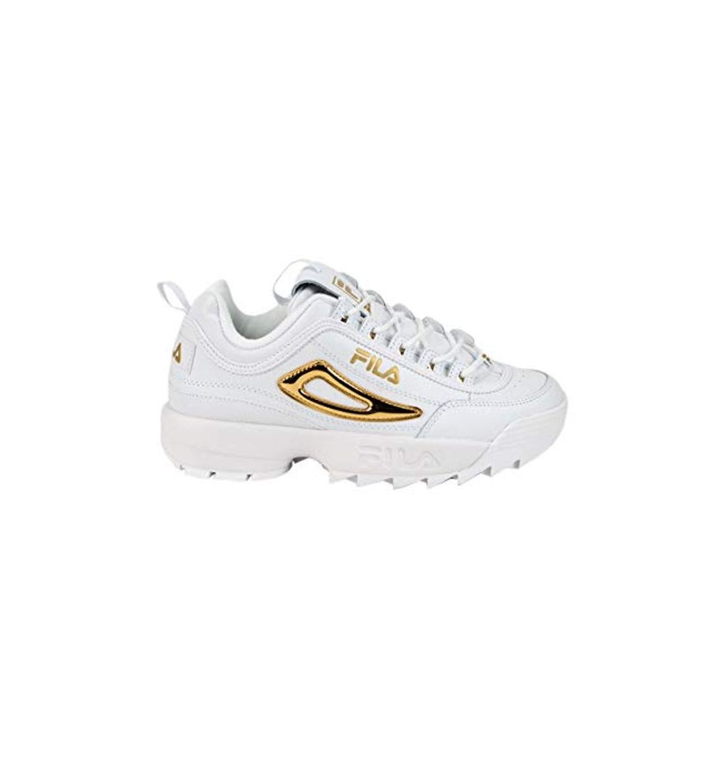 Social Fila Disruptor II - Zapatillas deportivas para mujer, Blanco