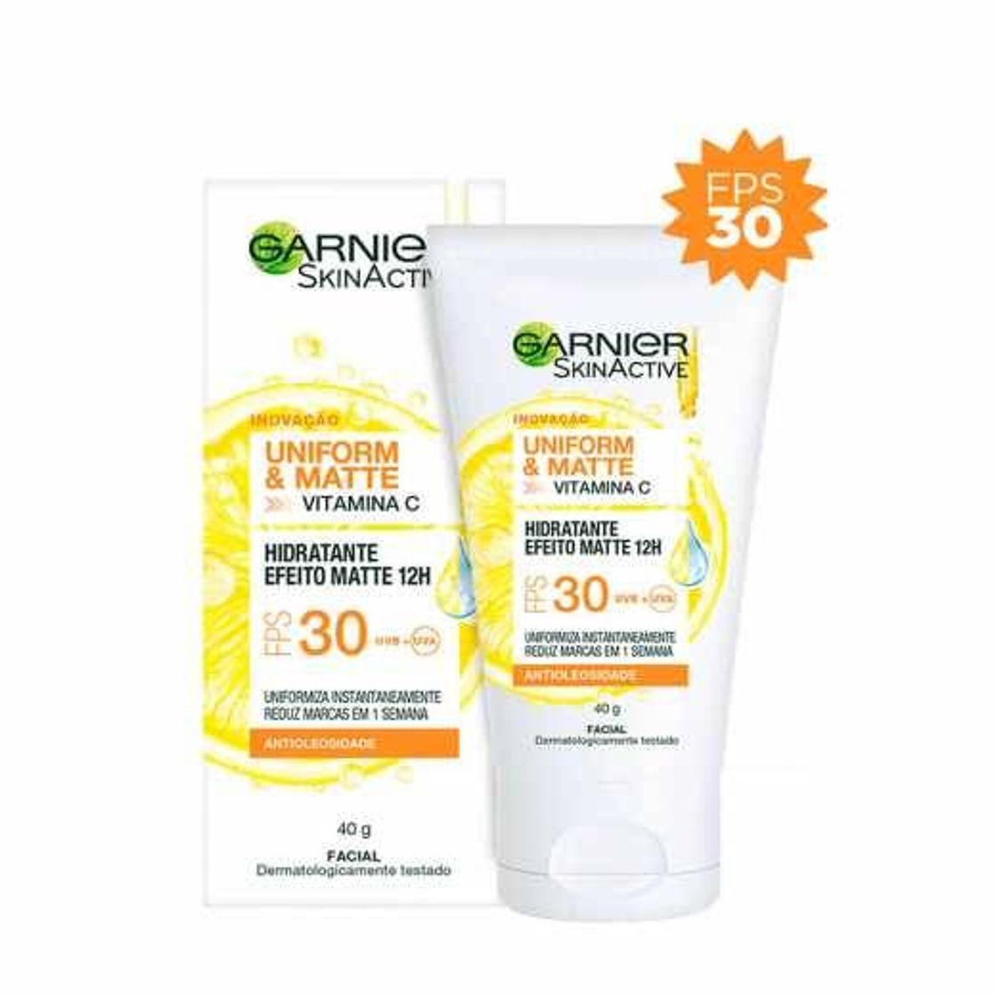 Product Hidratante Facial Garnier SkinActive Uniform&Matte Vitamina C