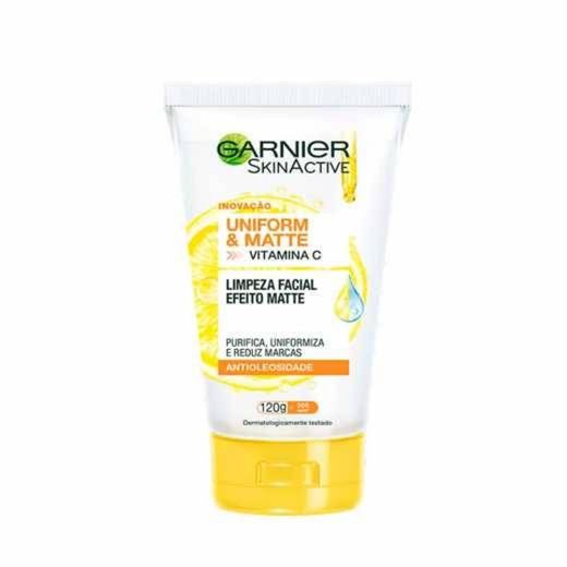 Sabonete Líquido Facial Garnier SkinActive Uniform&Matte