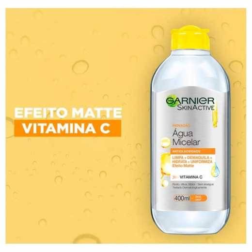 Água Micelar Garnier SkinActive Antioleosidade 400ml 