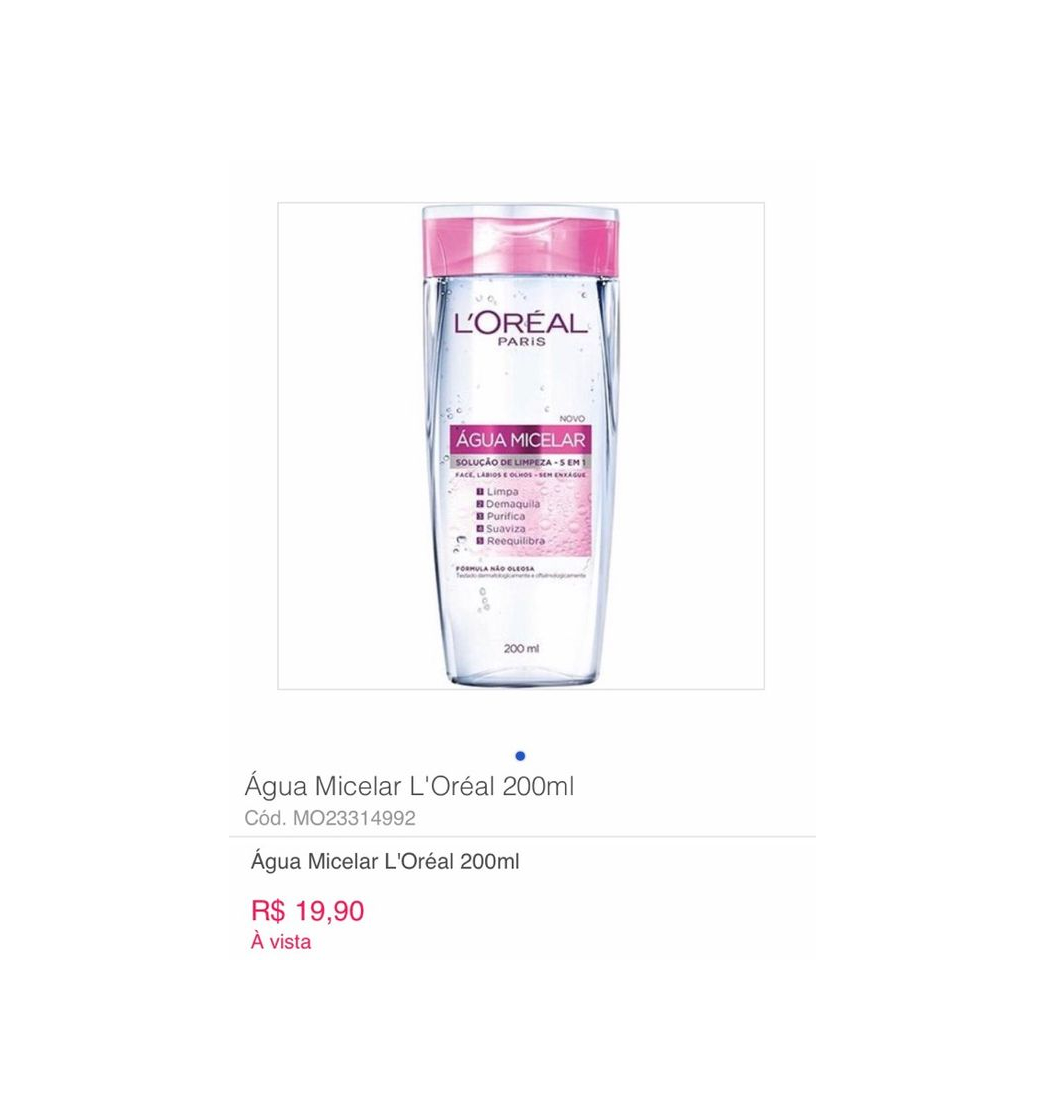 Social Água Micelar L’oreal 