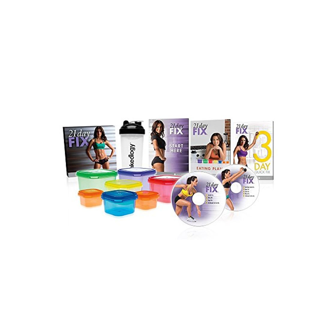 Social DVD Programa Fix de Ejercicios y Pérdida de Peso de 21 Días