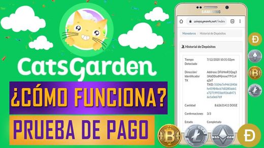 CATS GARDEN GANA DOGECOINS