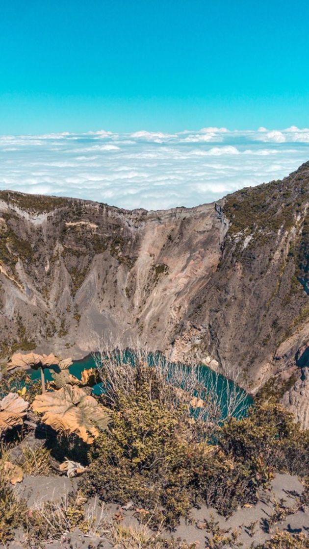 Lugar Volcán Irazu