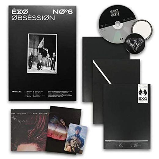 EXO 6th Album - OBSESSION [ OBSESSION ver. ] CD