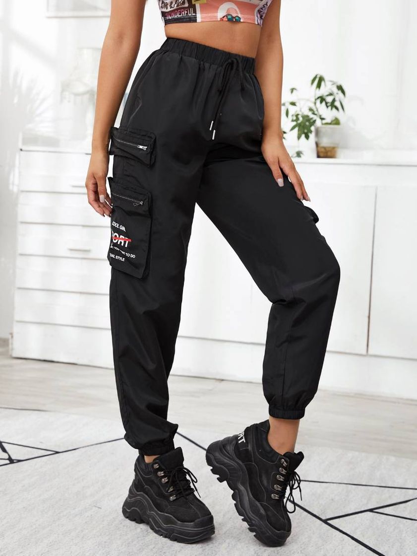 Moda Jogger negro 