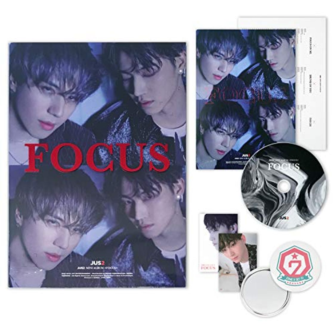 Products GOT7 JUS2 Mini Album - FOCUS [ B ver. ] CD