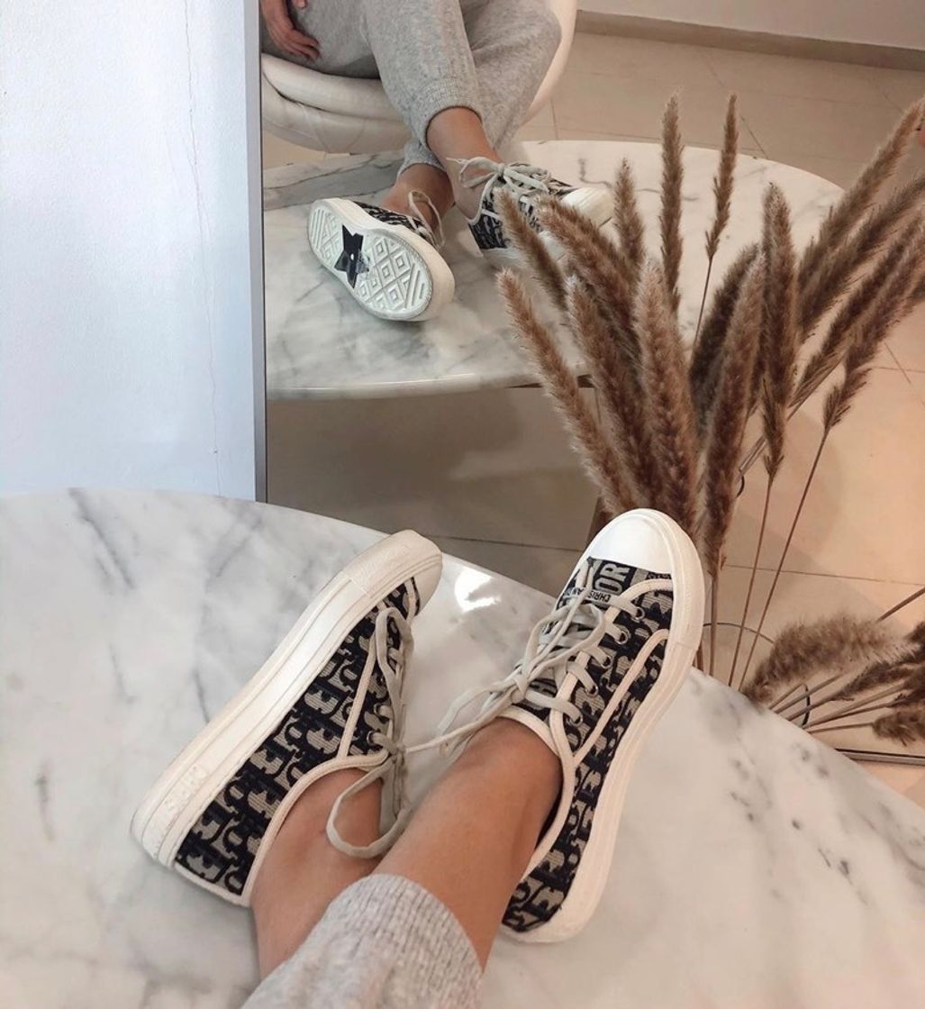 Social WALK'N'DIOR SNEAKER IN OBLIQUE EMBROIDERED CANVAS | DIOR