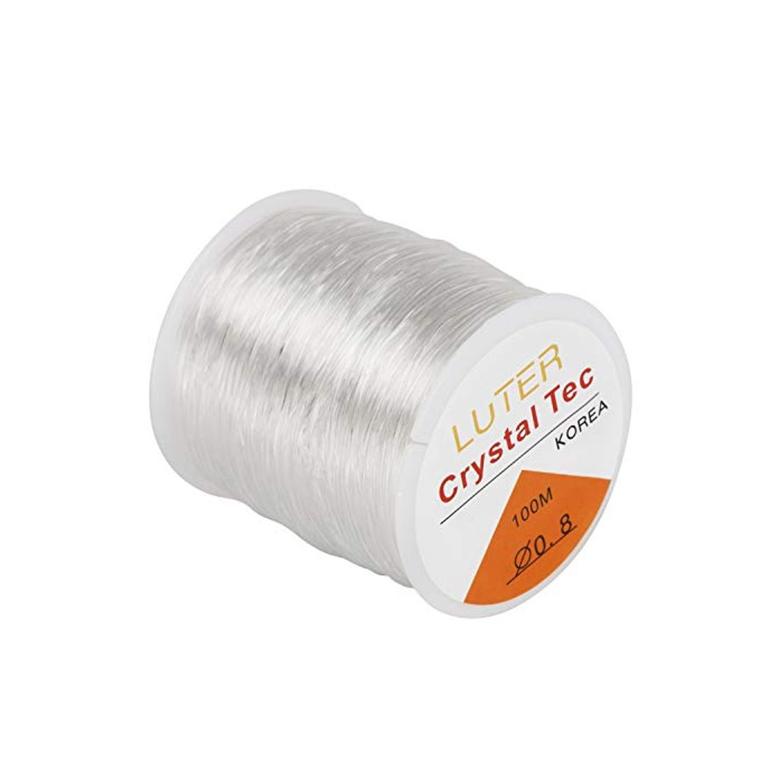 Productos LUTER 0.8mm Hilo Elástico Transparente para Pulseras Collar Abalorios Joyería