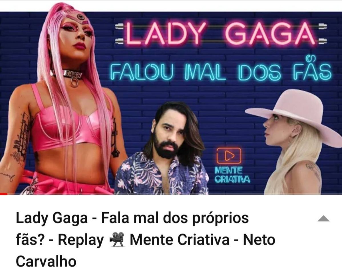 Social Mente Criativa - Lady Gaga - Fala mal dos fãs 
