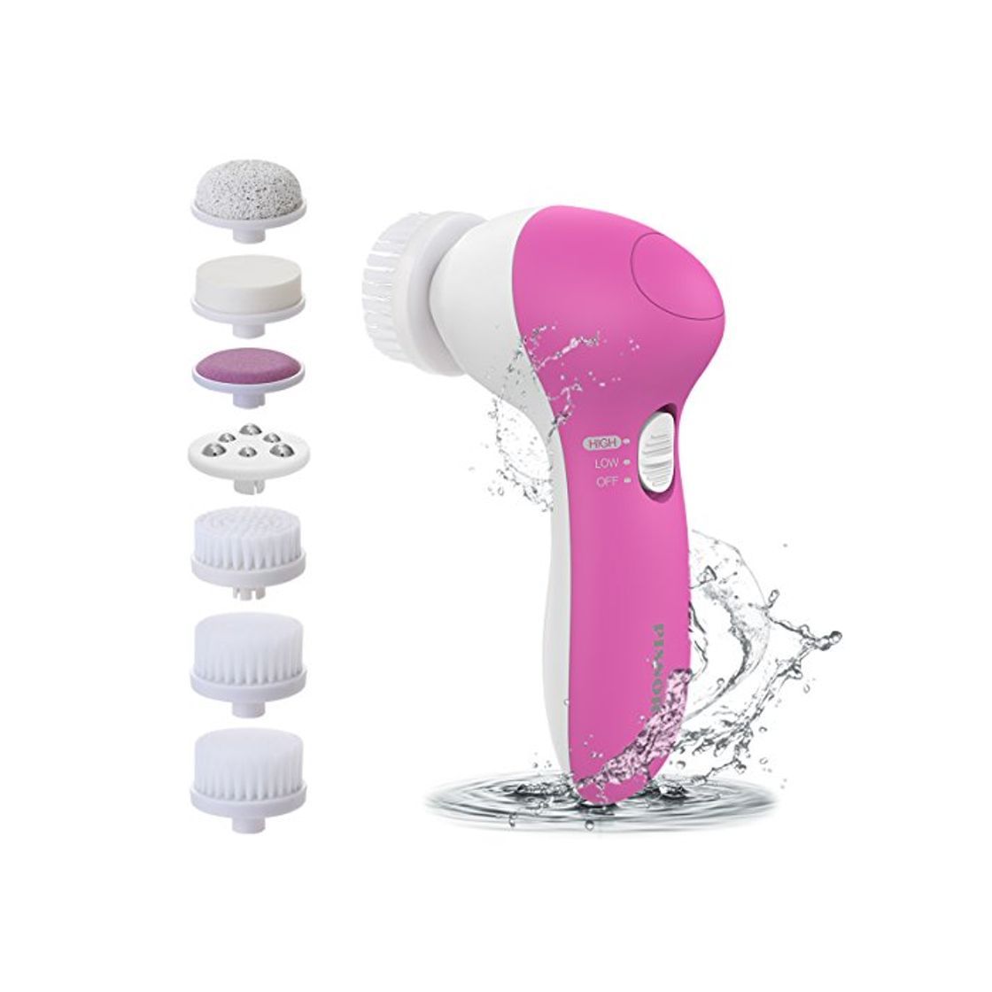 Social PIXNOR [Actualizada] 7 En 1 Cepillo Limpiador Facial Electrico