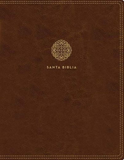 Santa Biblia/ Holy Bible: Reina Valera 1960, Edición Para Notas, Café, Leathersoft, Letra Roja