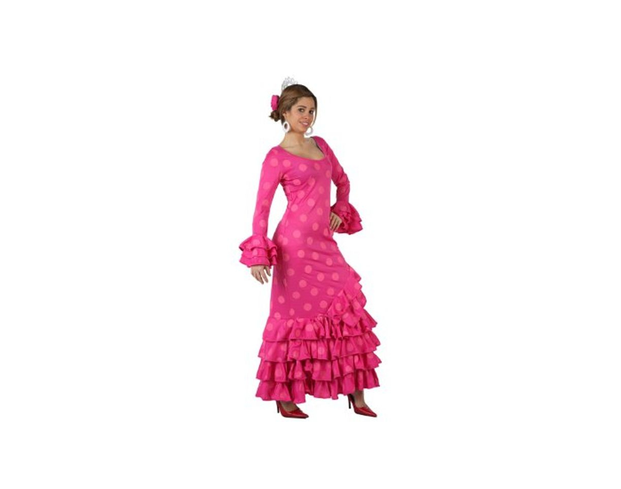 Producto Atosa-97163 Disfraz Flamenca, color rosa, M-L