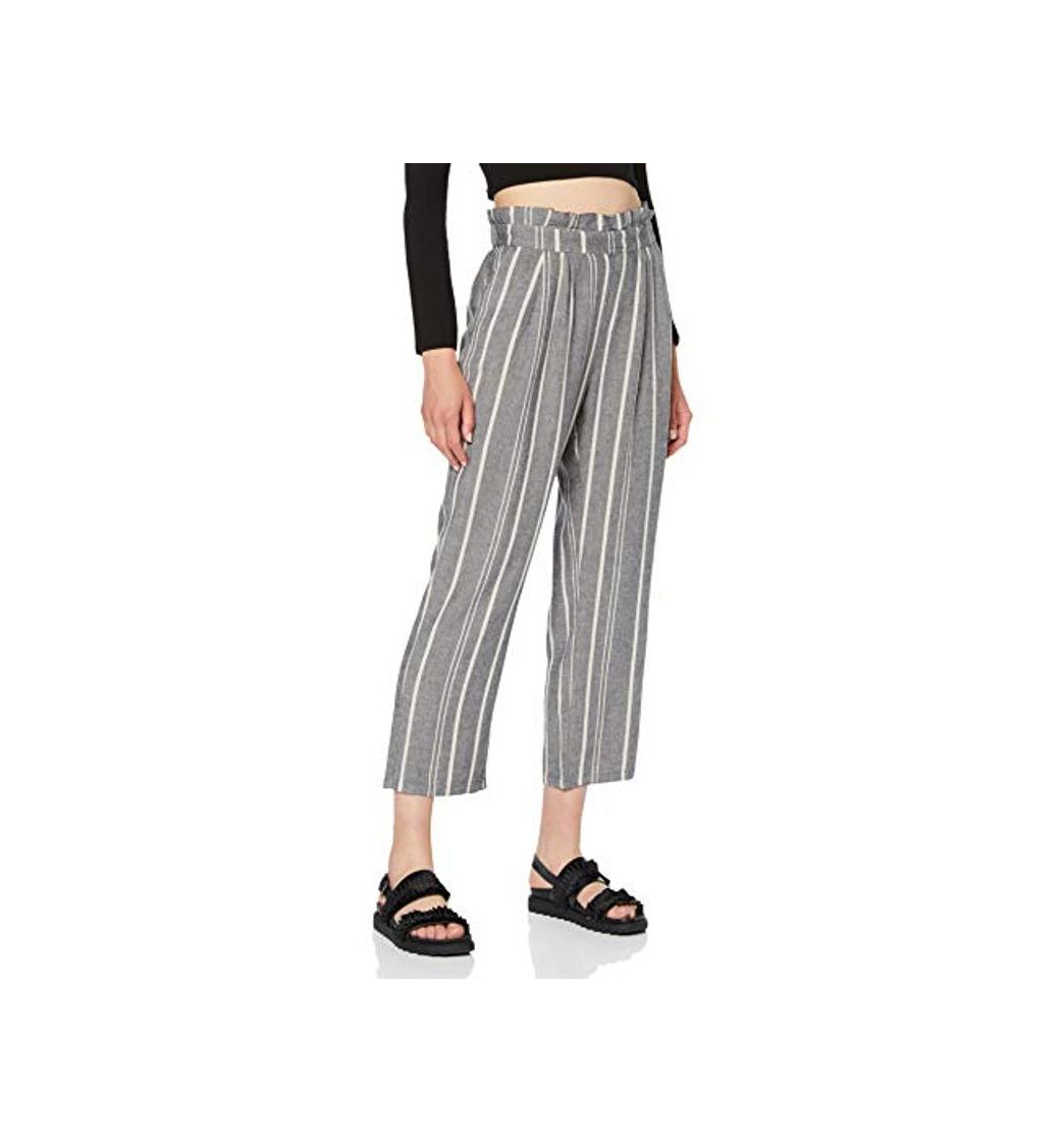 Productos Only Onlbronx HW Linen Paperbag Pants Pnt Pantalones, Multicolor