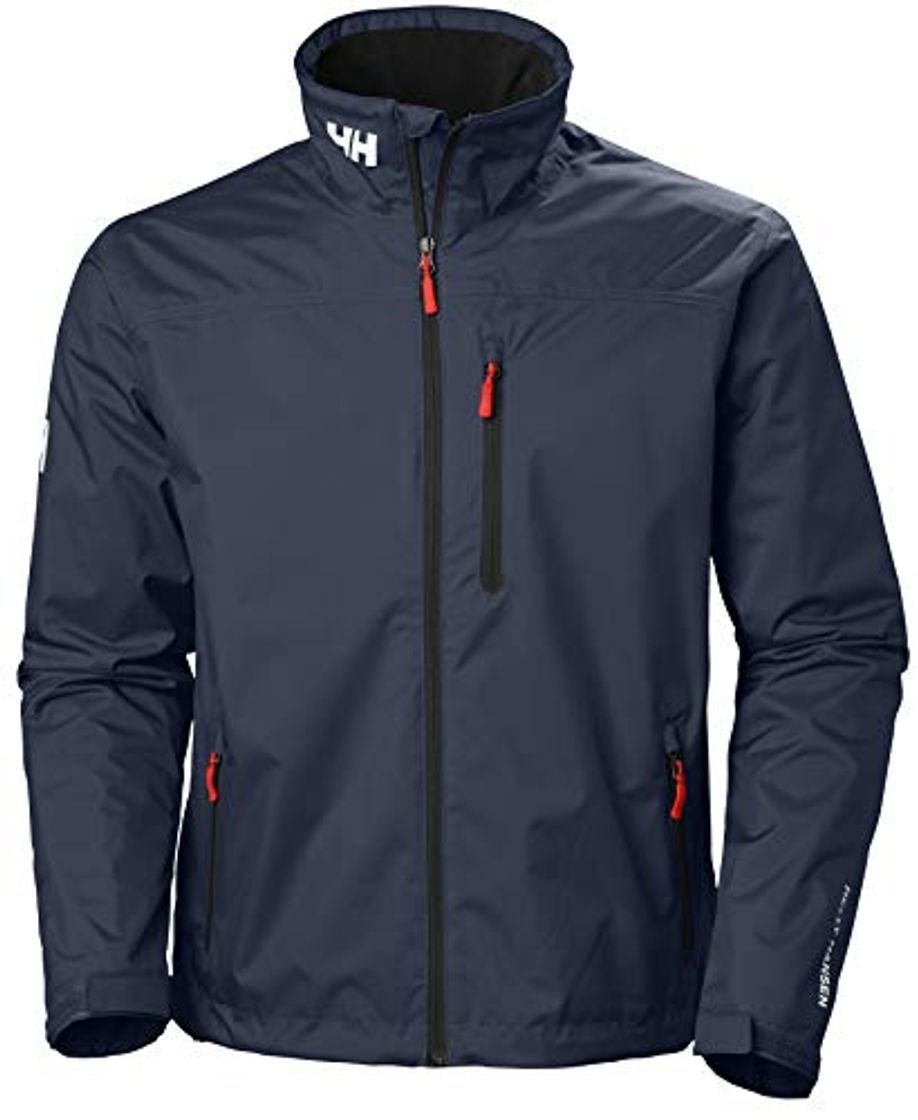 Social Helly Hansen Crew Midlayer Jacket, Chaqueta Impermeable para Hombre, Color Azul