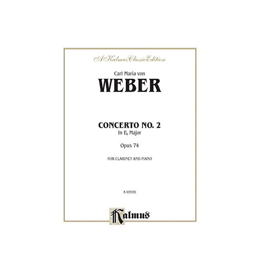 Libro Clarinet Concerto No. 2 in E-Flat Major, Op. 74