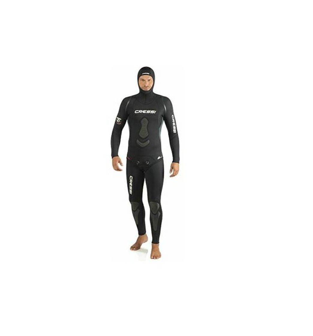 Product Cressi Apnea Men Complete Wetsuit 5mm Traje Profesional de Apnea y Pesca,