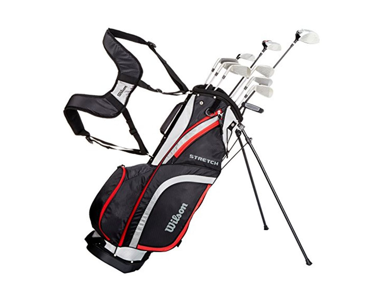 Social Wilson, Set completo para principiantes, 10 palos de golf de medida extendida