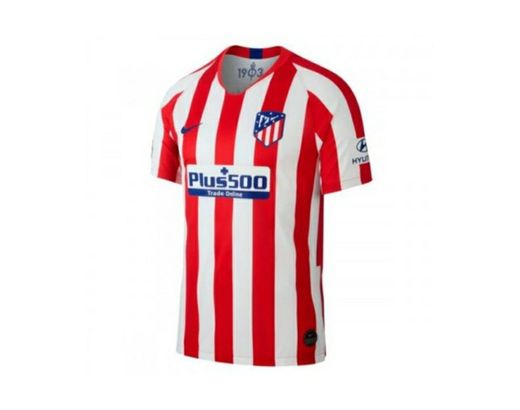 NIKE Atlético de Madrid 2019/2020 Camiseta, Hombre, Rojo/Blanco