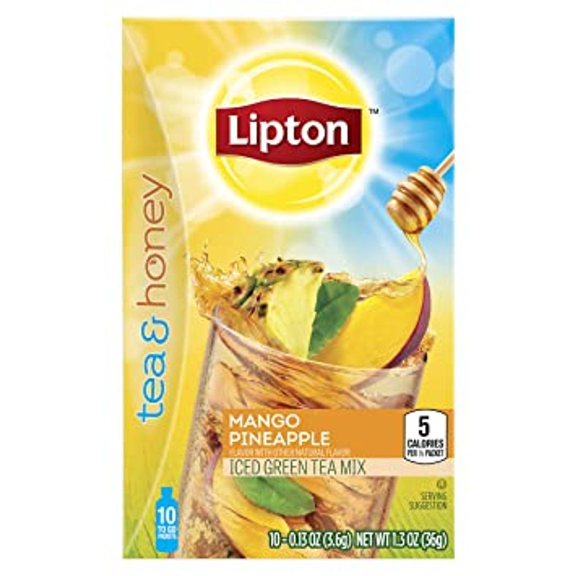 Places Lipton Tea & Honey Iced Tea Mix