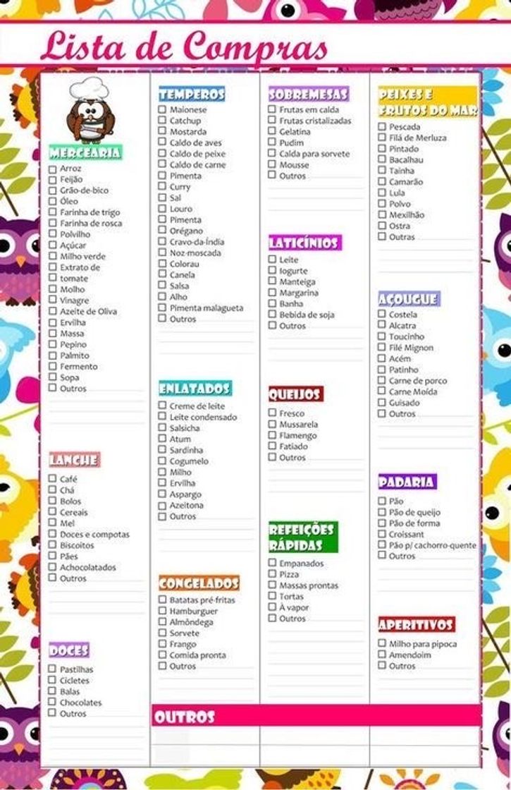 Social Lista de compras