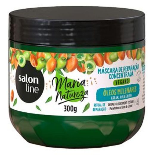 Salon Line Óleos Milenares Maria Natureza - Máscara Capilar - 300g