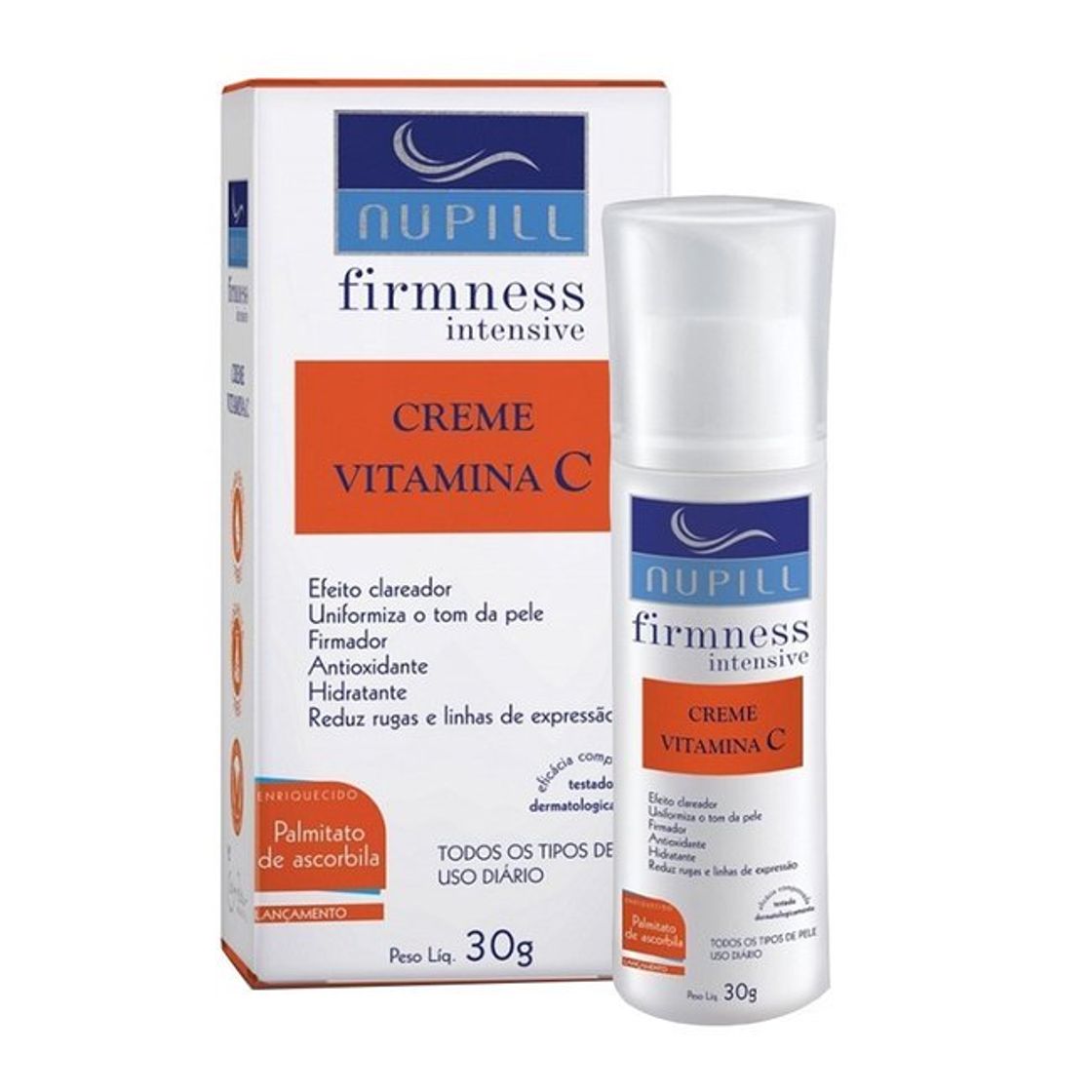 Moda Creme hidratante e vitamina C para o rosto 