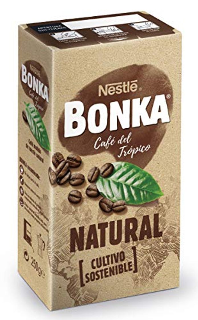 Producto Bonka Café molido de tueste natural y cultivo sostenible