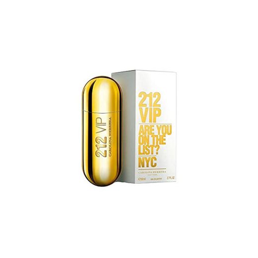 CAROLINA HERRERA 212 VIP agua de perfume vaporizador 80 ml