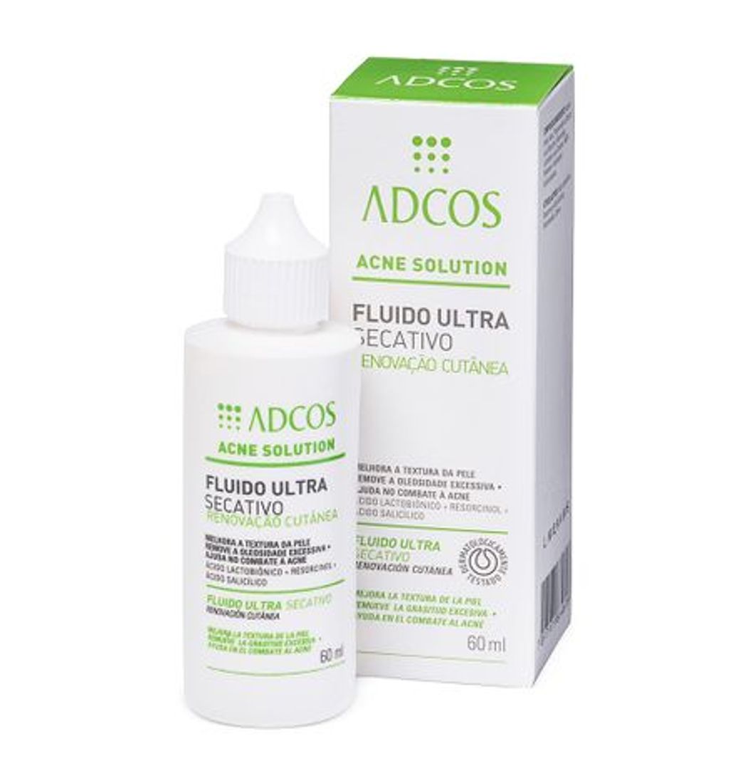 Fashion Acne Sol Fluido Ultra Secativo 60Ml - Adcos