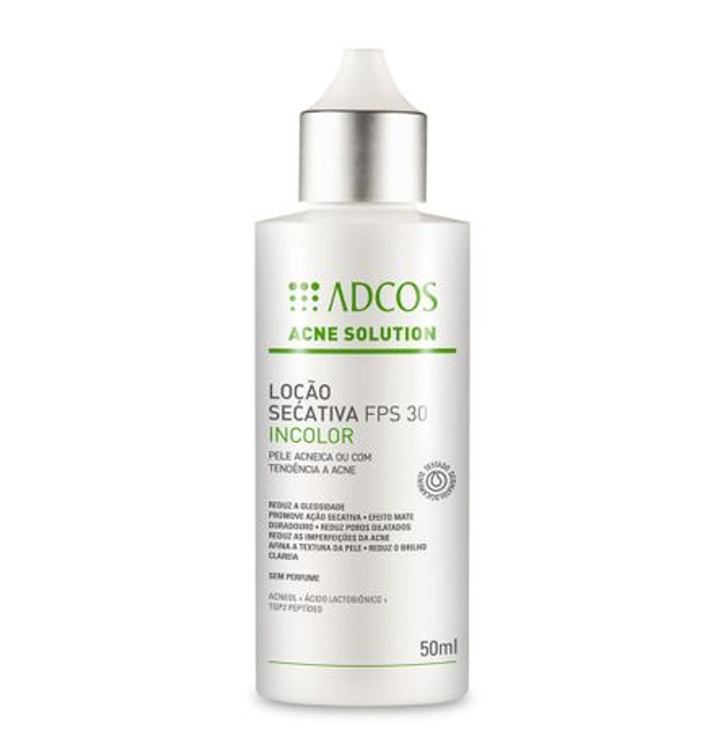 Moda Acne Solution Loção Secativa FPS 30 Incolor - 50ml