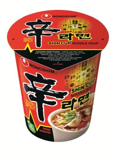 Nongshim Shin Noodle Cup, 2.64 Ounce Packages