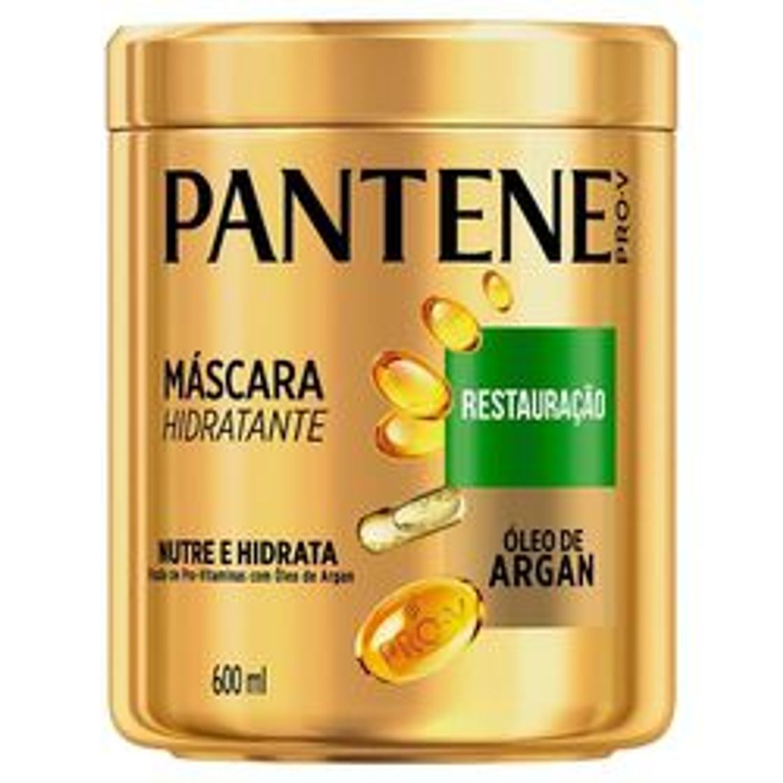 Fashion Máscara Pantene Restauração 600mL nas americanas