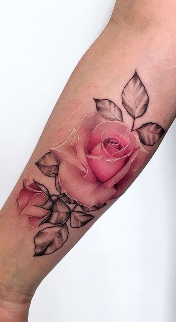 Fashion Tattoo rosa