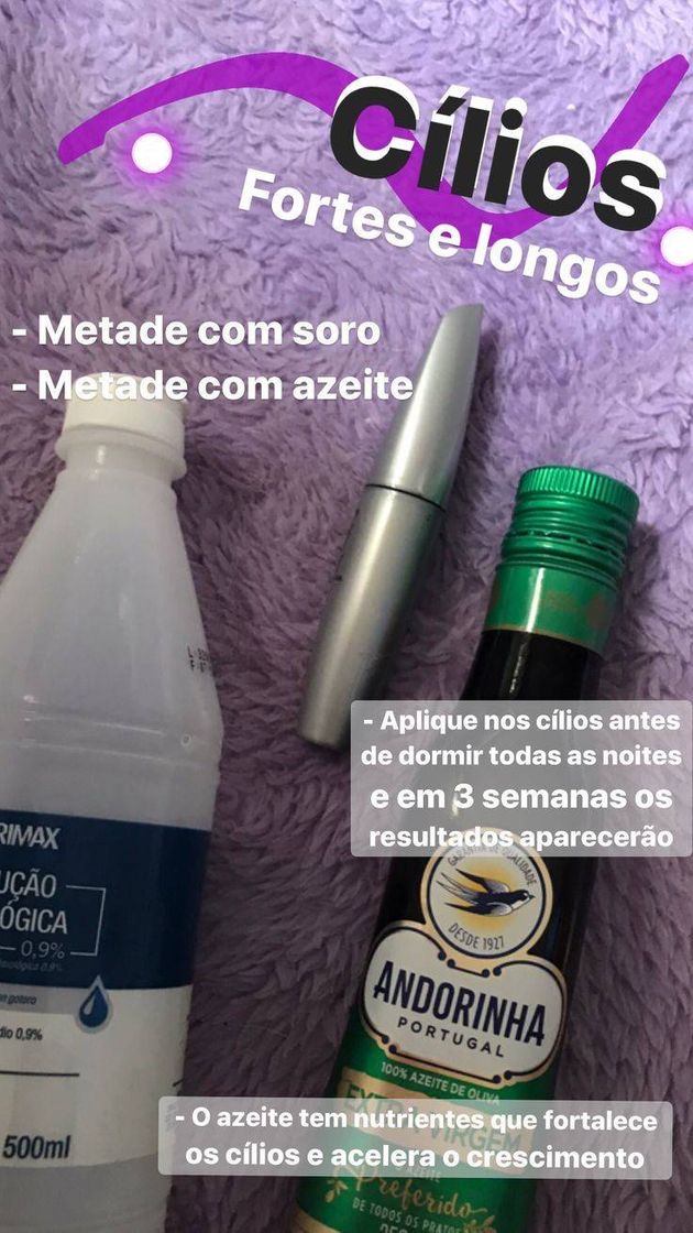 Moda Cílios maiores e saudáveis 