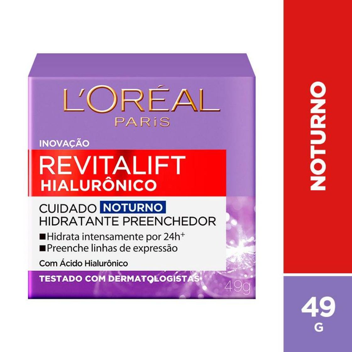 Moda Revitalift Hialuronico Noturno