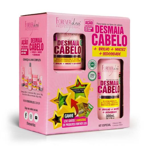 Kit Desmaia Cabelo Forever Liss 