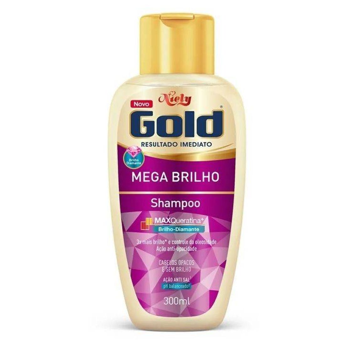 Moda Niely Gold shampoo mega brilho