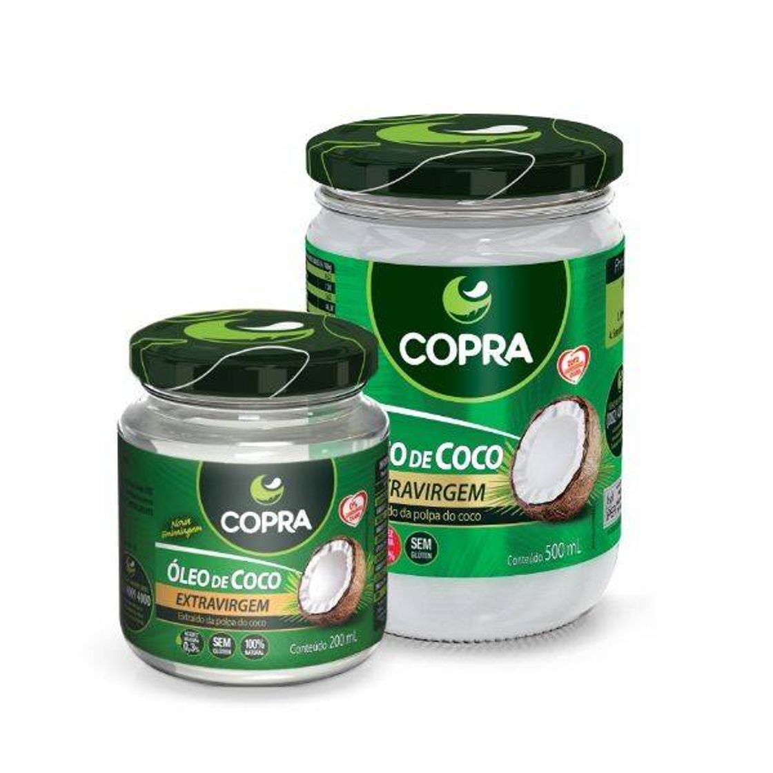 Moda Óleo de coco Extra-virgem Copra 