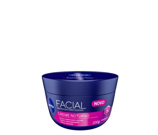Creme Hidratante Facial NIVEA Noturno | Beleza na Web