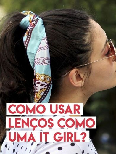 Formas de usar lenços no cabelo 