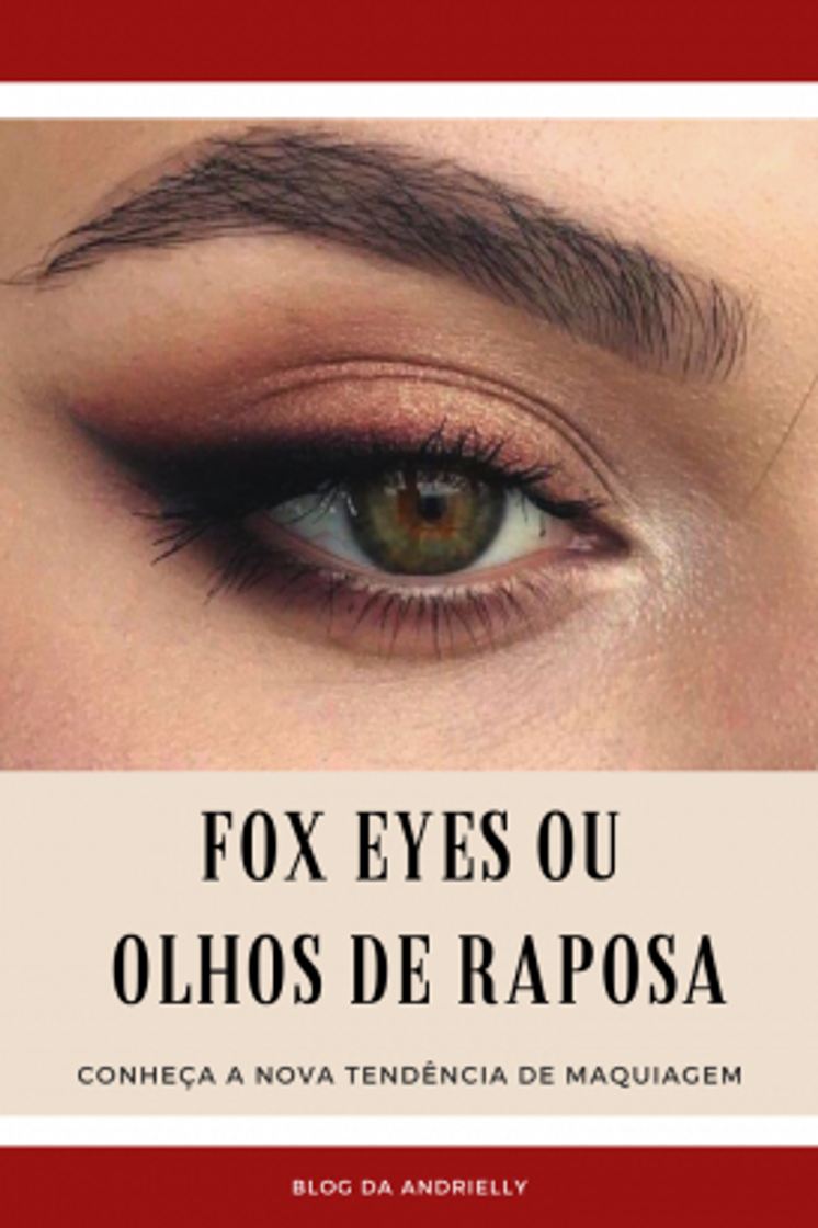 Moda Como fazer os olhos de raposa (make)🦊👁️