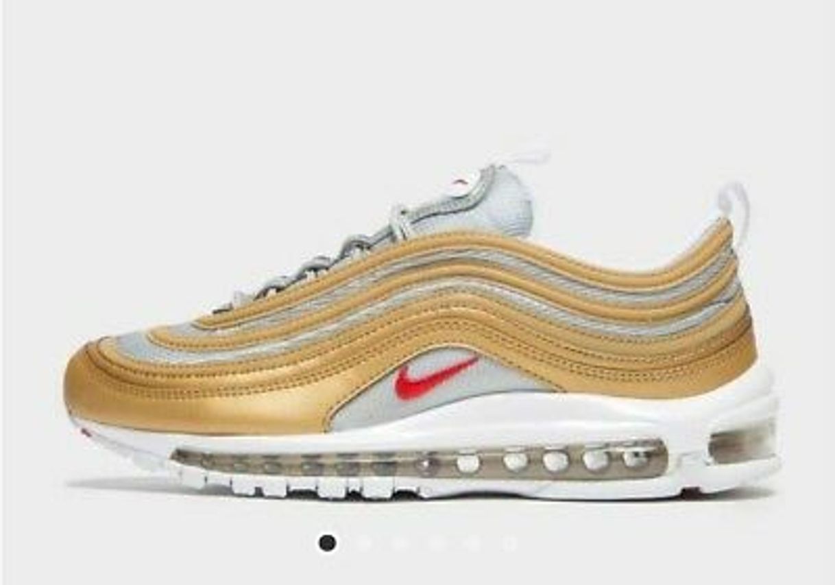 Moda Nike Air MAX 97 SSL, Zapatillas para Hombre, Dorado