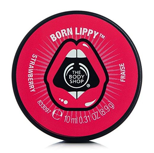The Body Shop Born Lippy Pot Lip Balm Strawberry 10ml