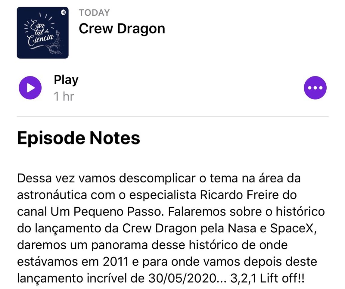 Fashion MELHOR PODCAST DE CIÊNCIA 🤩🪐🪐🪐🪐🪐🪐🪐🪐🪐