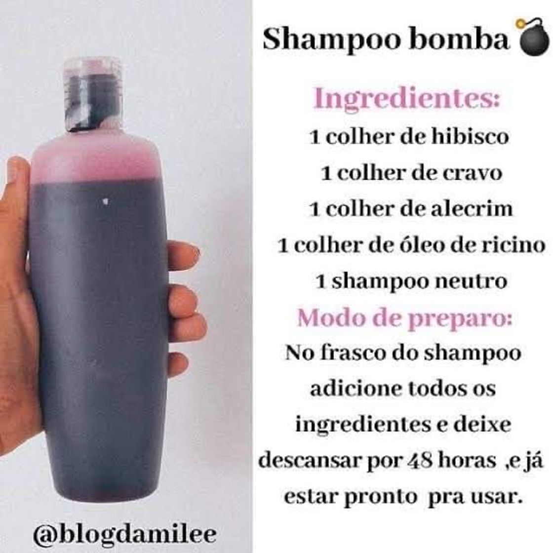 Fashion Shampoo bomba