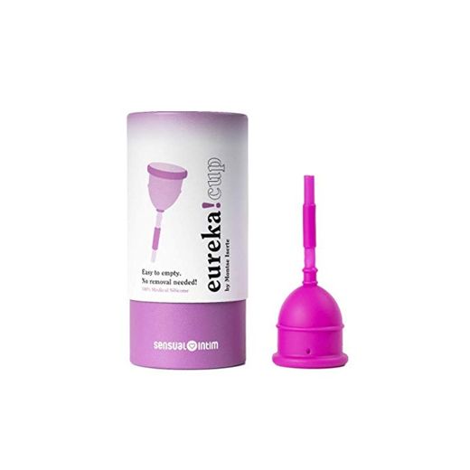 Copa Menstrual Vaciable Eureka! Cup Silicona Médica ® (M/L)