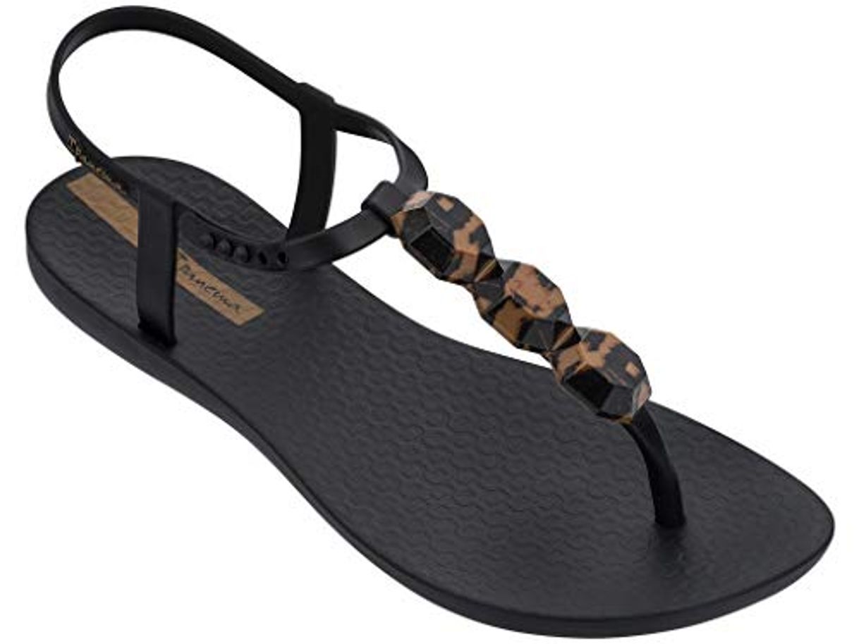 Moda Sandalias Ipanema Charm Sandal VII Marble Fem 20116-preto Negro Tamaño 41